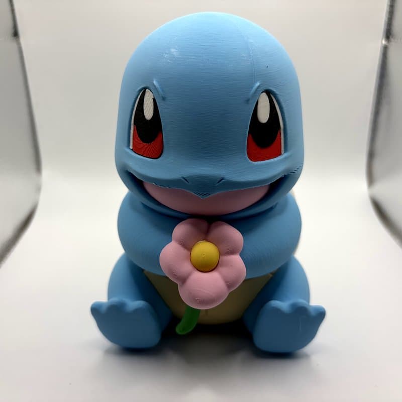 Squirtle - With Flower